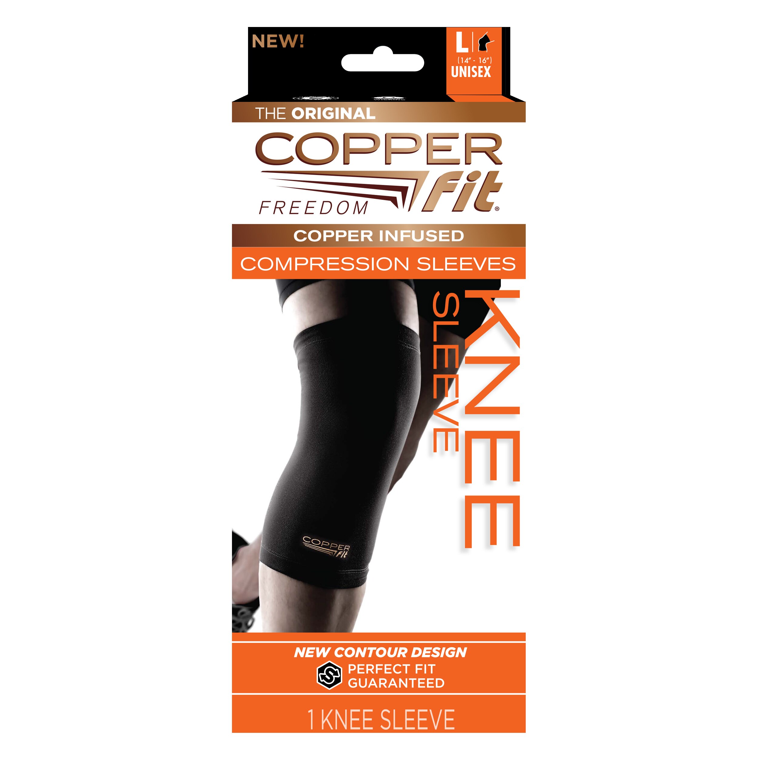 Copper Fit Freedom Copper Infused Compression Knee Sleeve