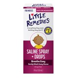 Little Remedies Saline Spray and Drops, Safe for Newborns, thumbnail image 1 of 8