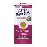 Little Remedies Saline Spray and Drops, Safe for Newborns, thumbnail image 1 of 8