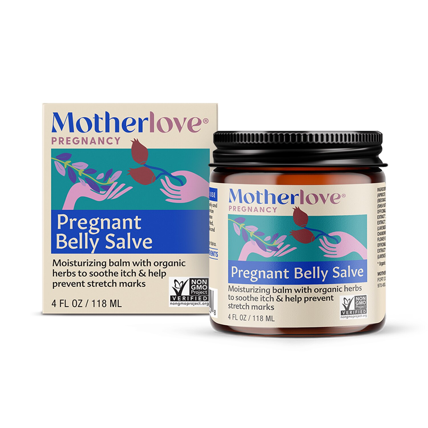 Motherlove Pregnancy Belly Salve, 4 FL OZ