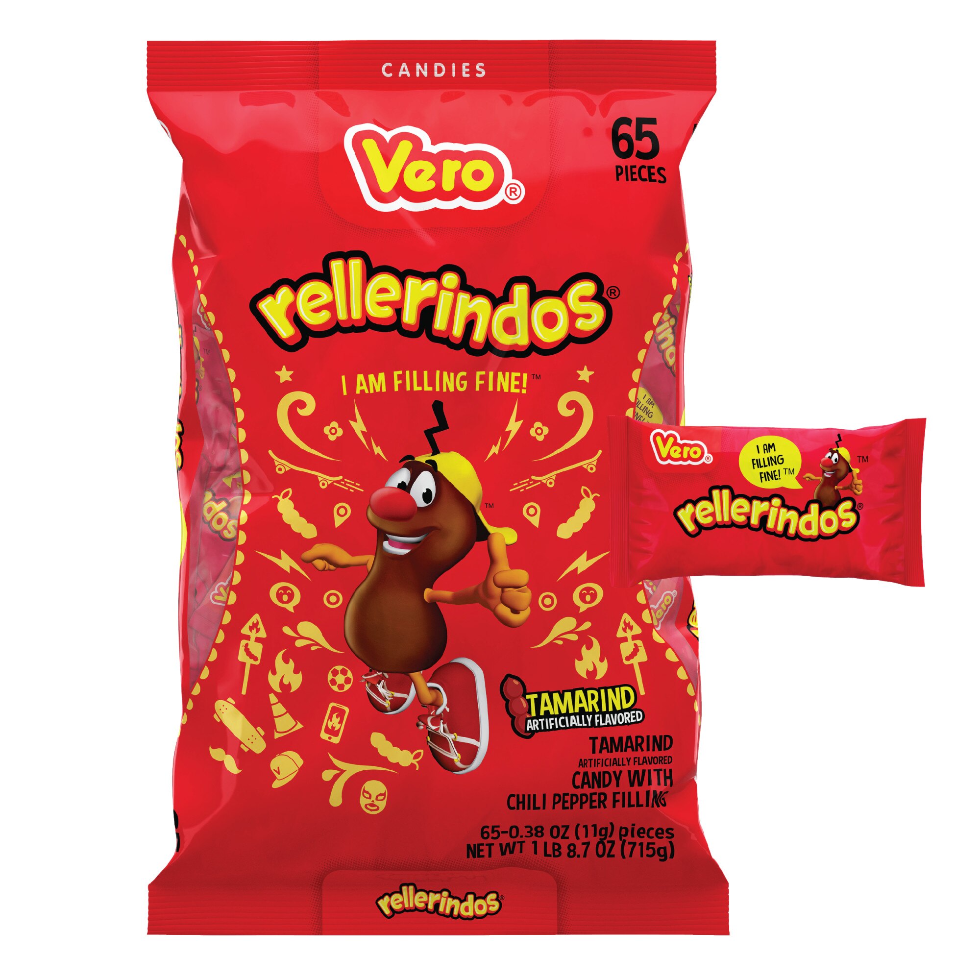 Vero Rellerindos Tamarind Hard Candy