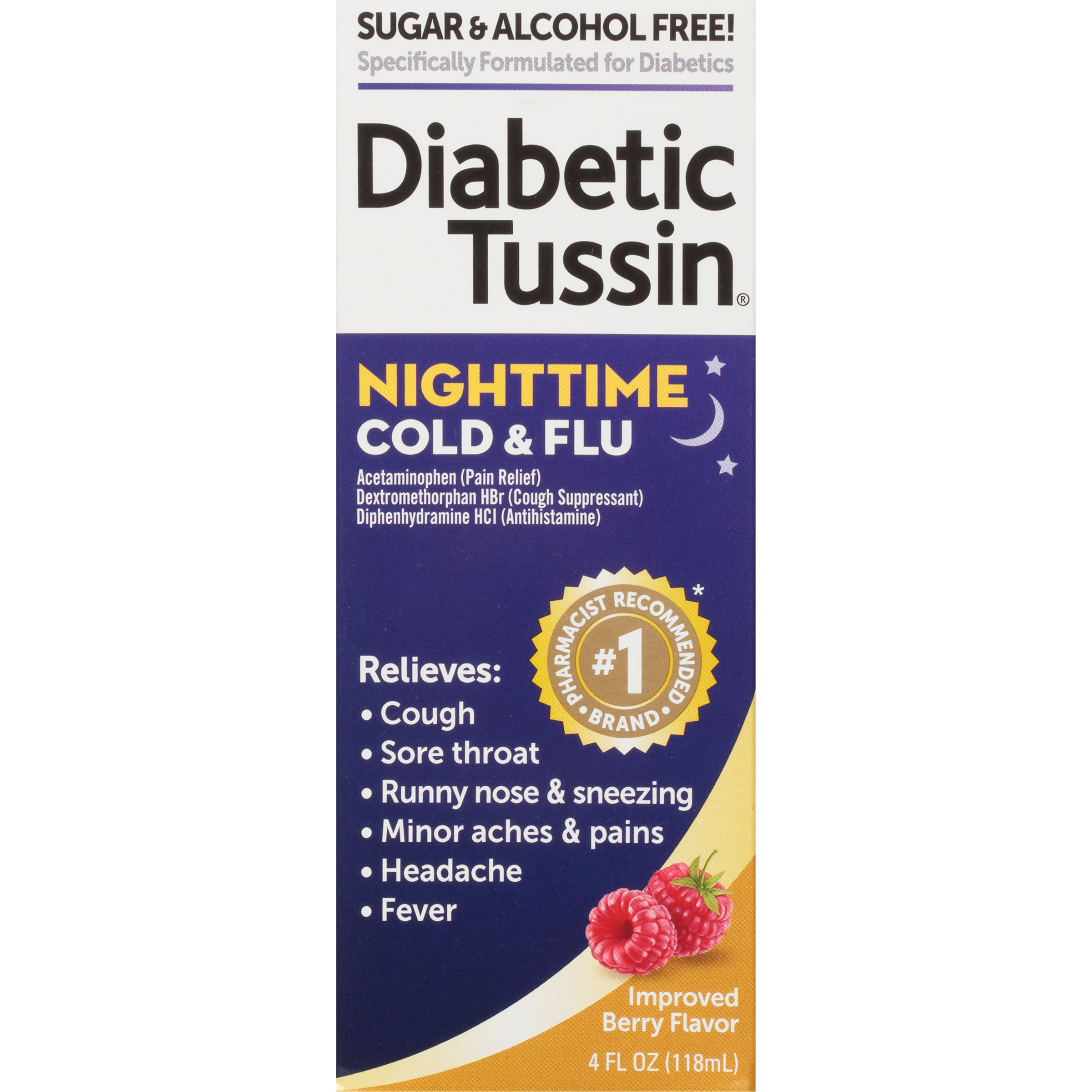 Diabetic Tussin Nighttime Cold & Flu