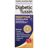 Diabetic Tussin Nighttime Cold & Flu, thumbnail image 1 of 2