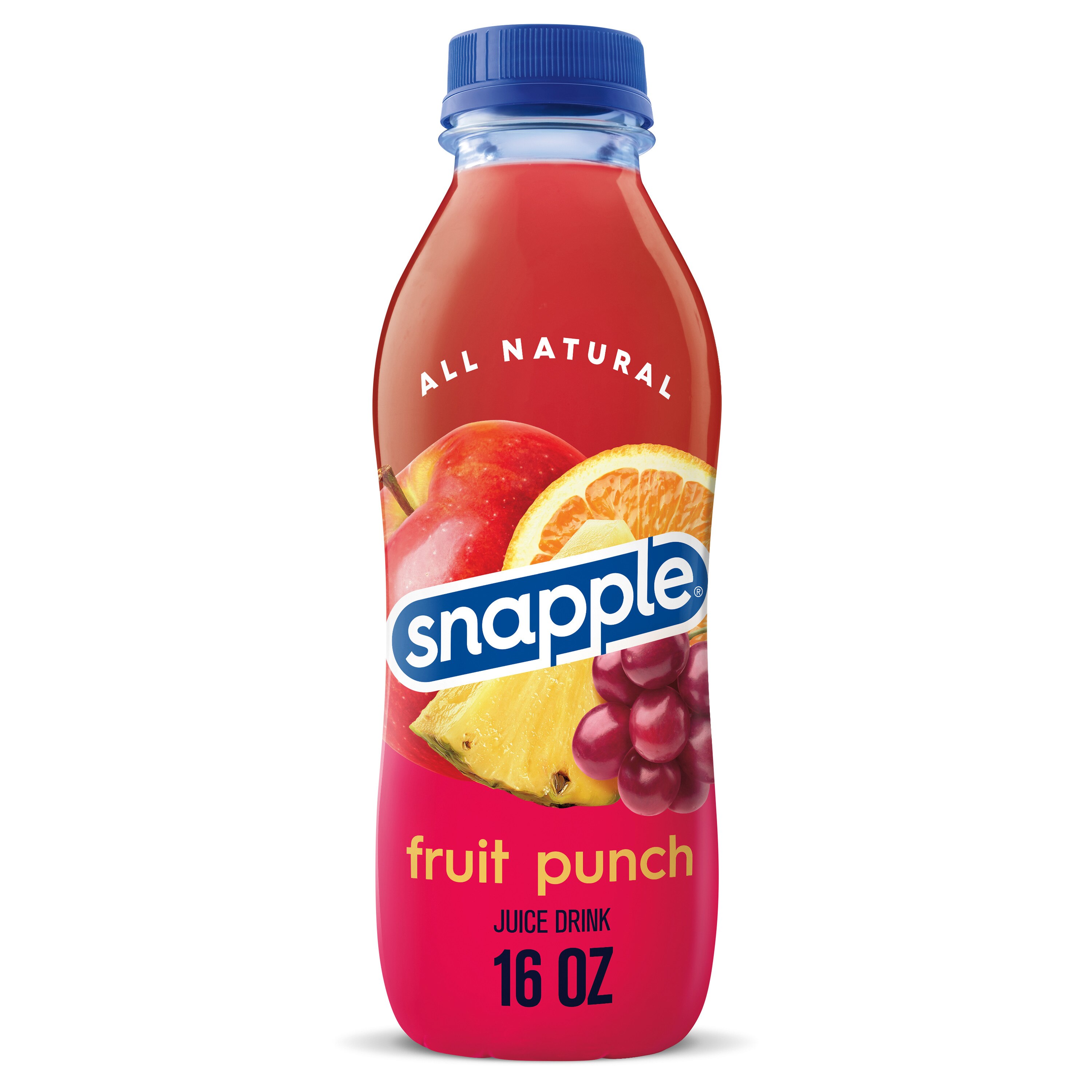 Snapple Drink Fruit Punch, 16 OZ