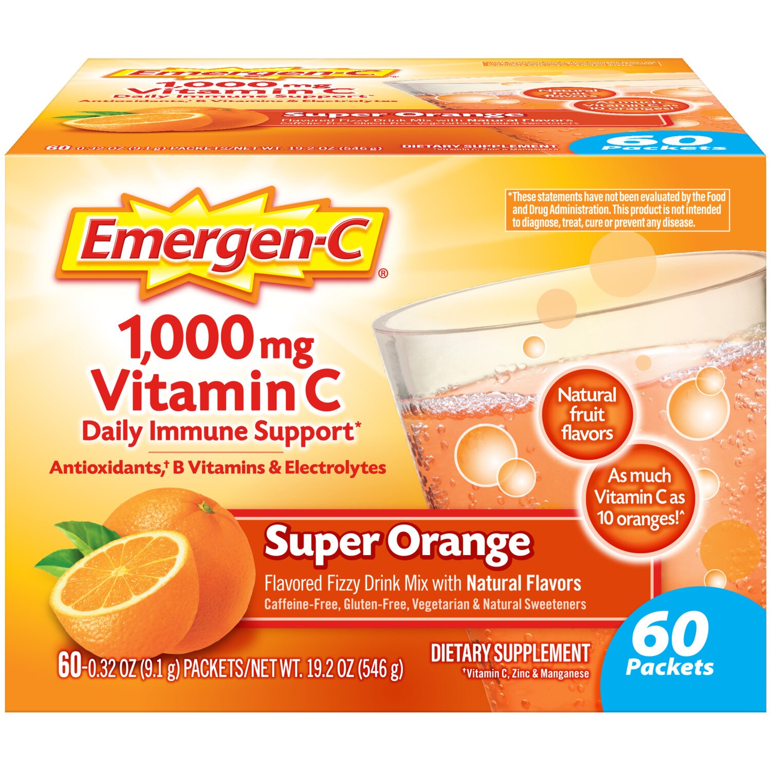 Emergen-C 1000mg Vitamin C Powder