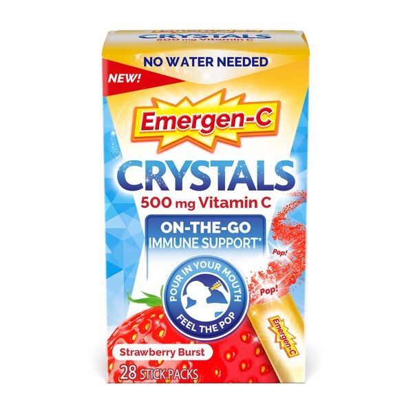 Emergen-C Immune Support Crystals, 28 Stickpacks