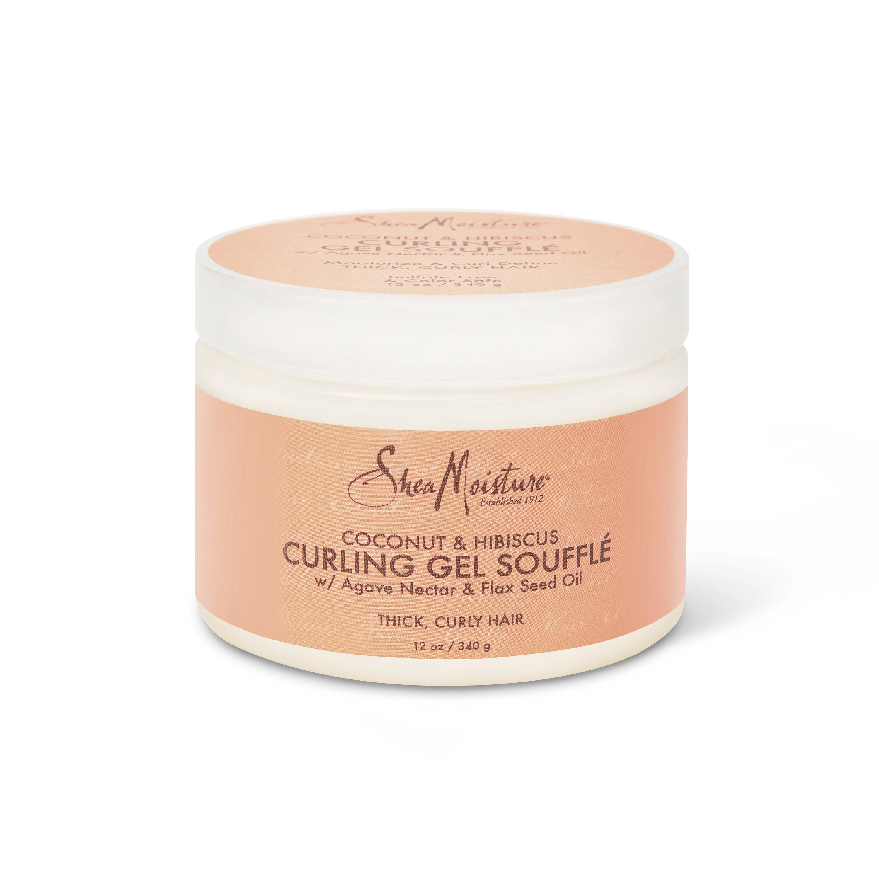 SheaMoisture Coconut & Hibiscus Curling Gel Souffle, 12 OZ