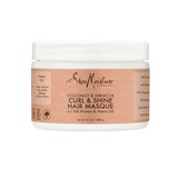 SheaMoisture Coconut & Hibiscus Curl Shine Hair Mask, 12 OZ, thumbnail image 1 of 5