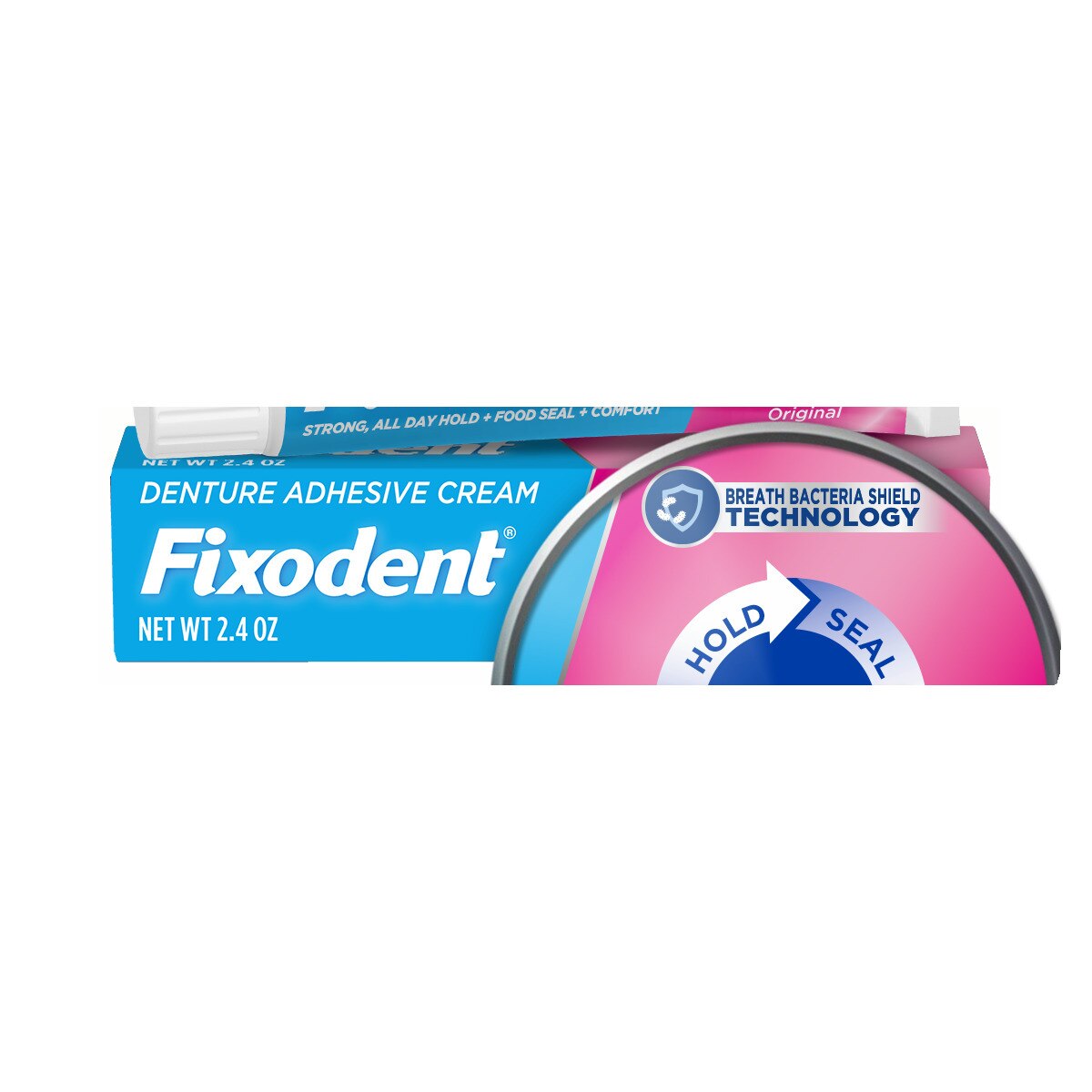 Fixodent Complete Denture Adhesive Cream, Original