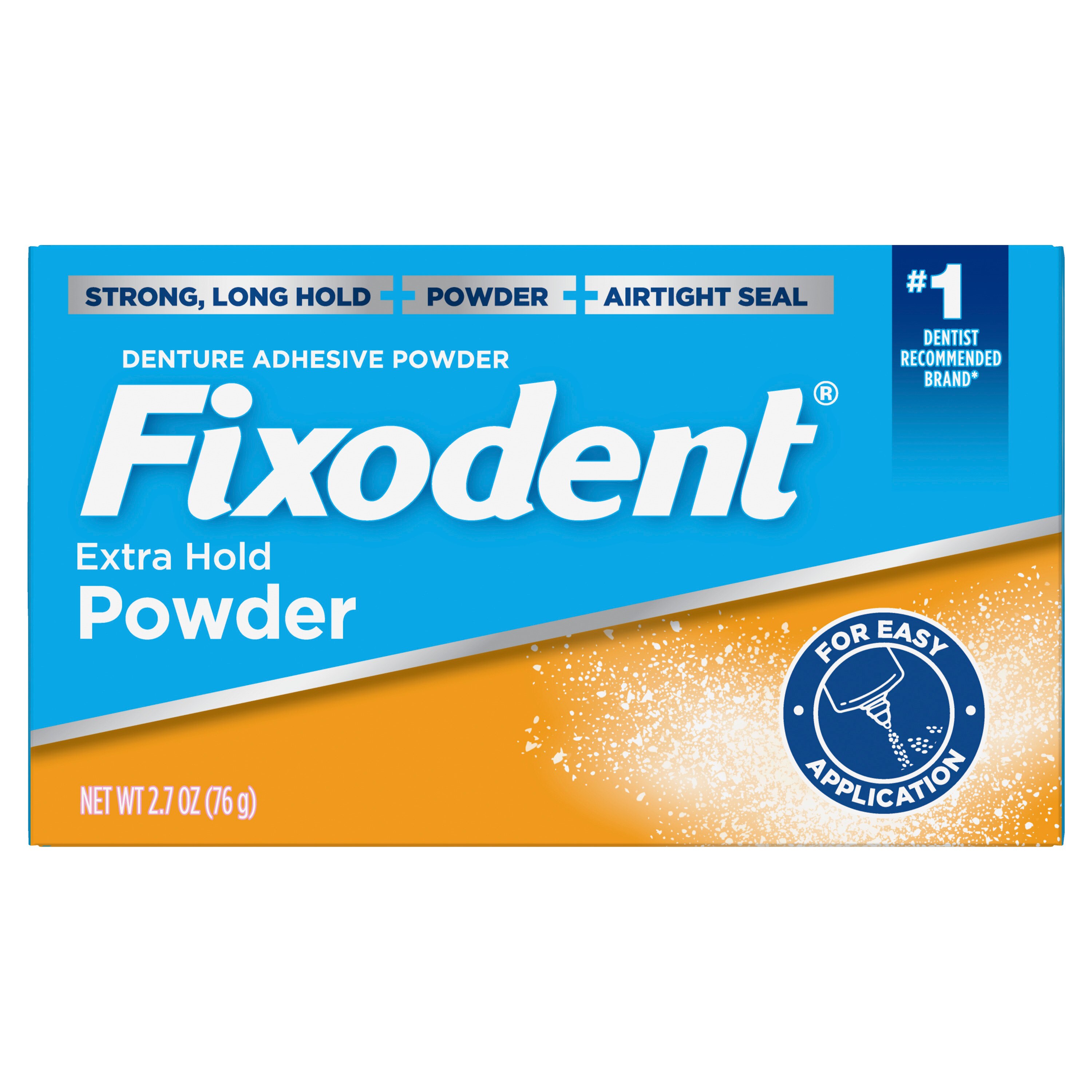 Fixodent Denture Adhesive Powder, Extra Hold