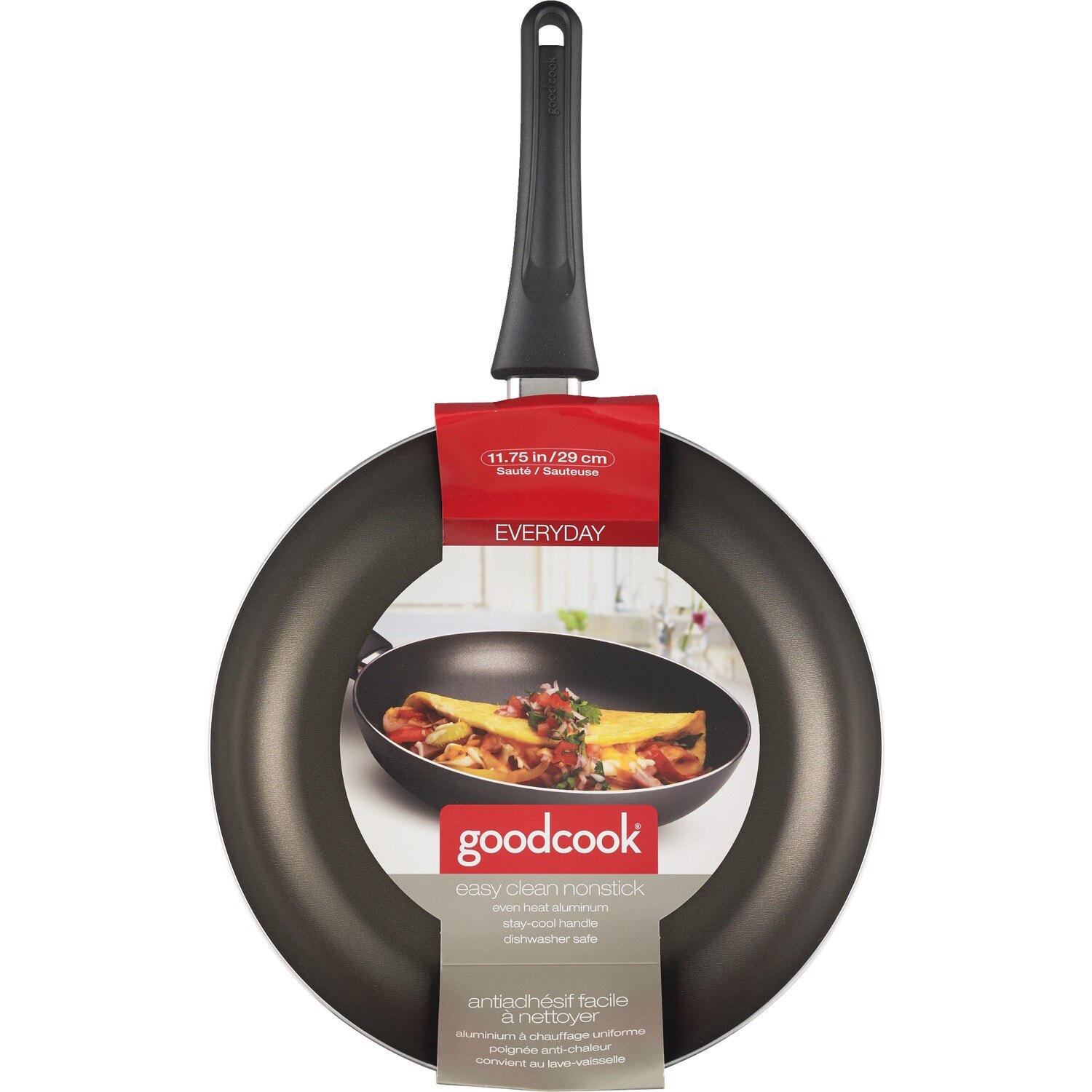 Good Cook E-Z Clean Non-Stick 11 3/4 Inch Saute Pan