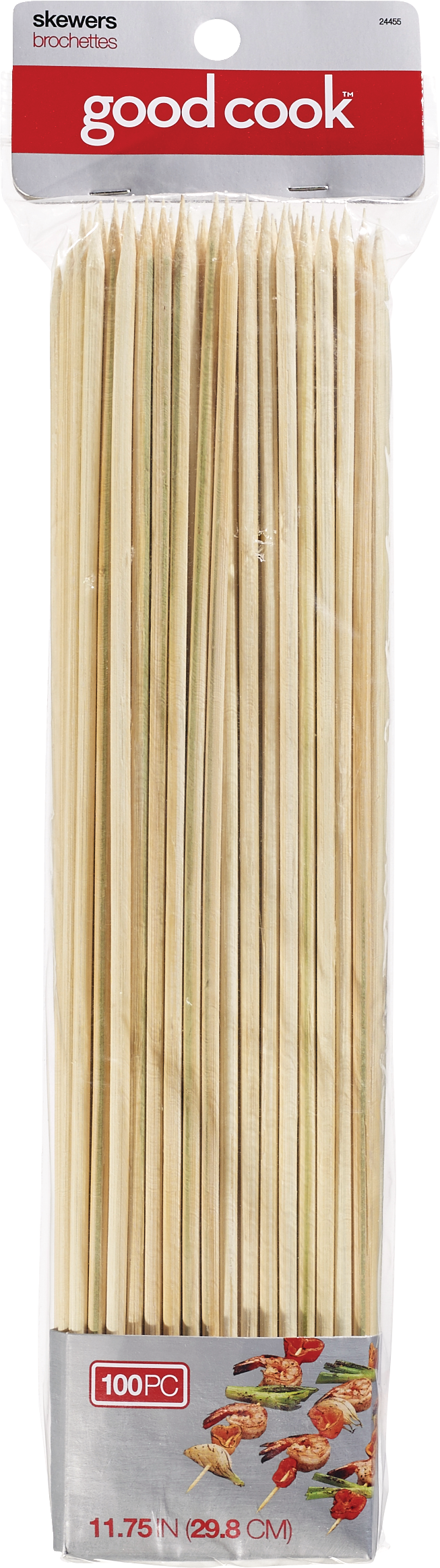 Good Cook Bamboo Skewers/Brochettes, 12 inch, 100CT