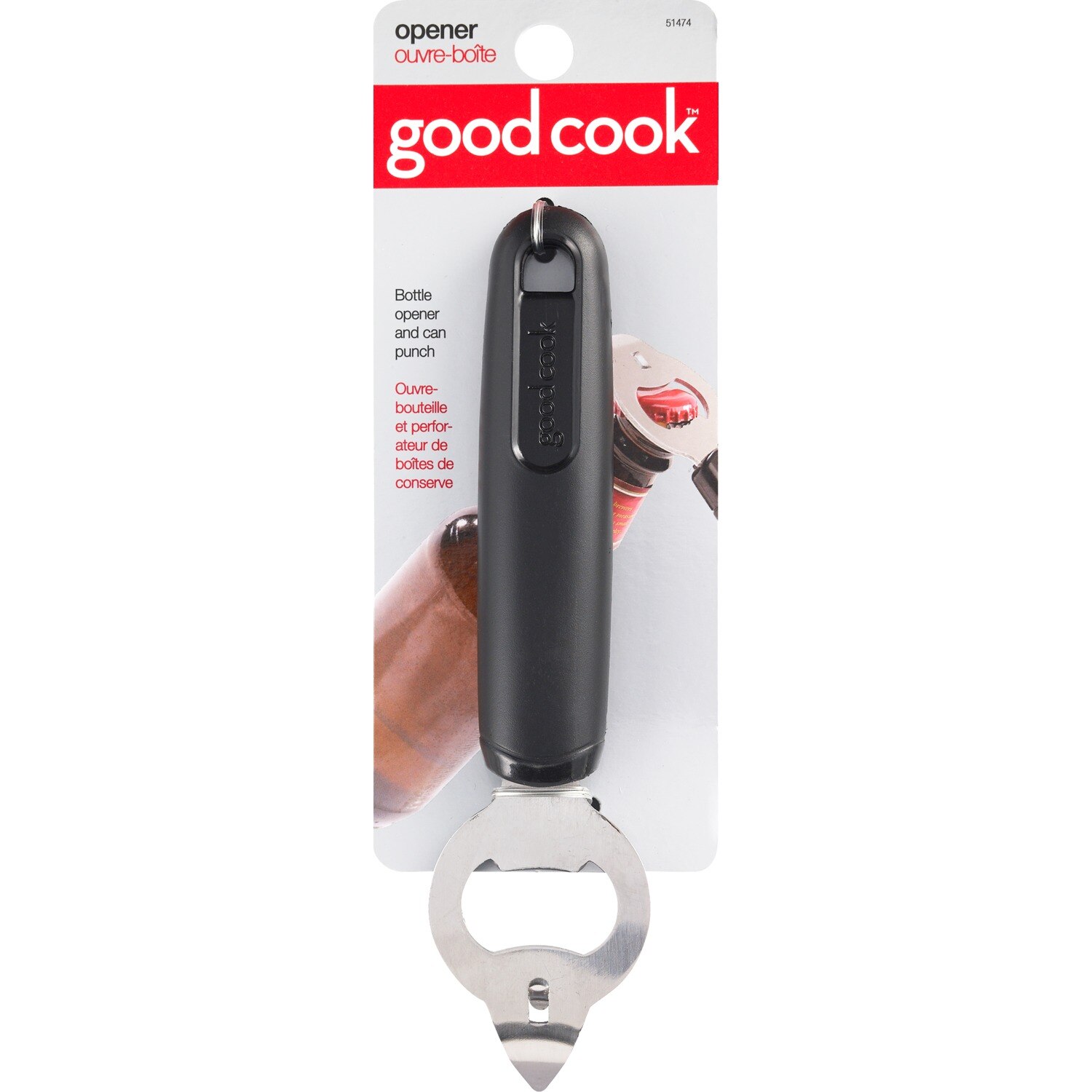 Good Cook Bottle Opener and Can Punch