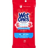 Wet Ones Antibacterial Hand Wipes Fresh Scent, 20CT, thumbnail image 1 of 2