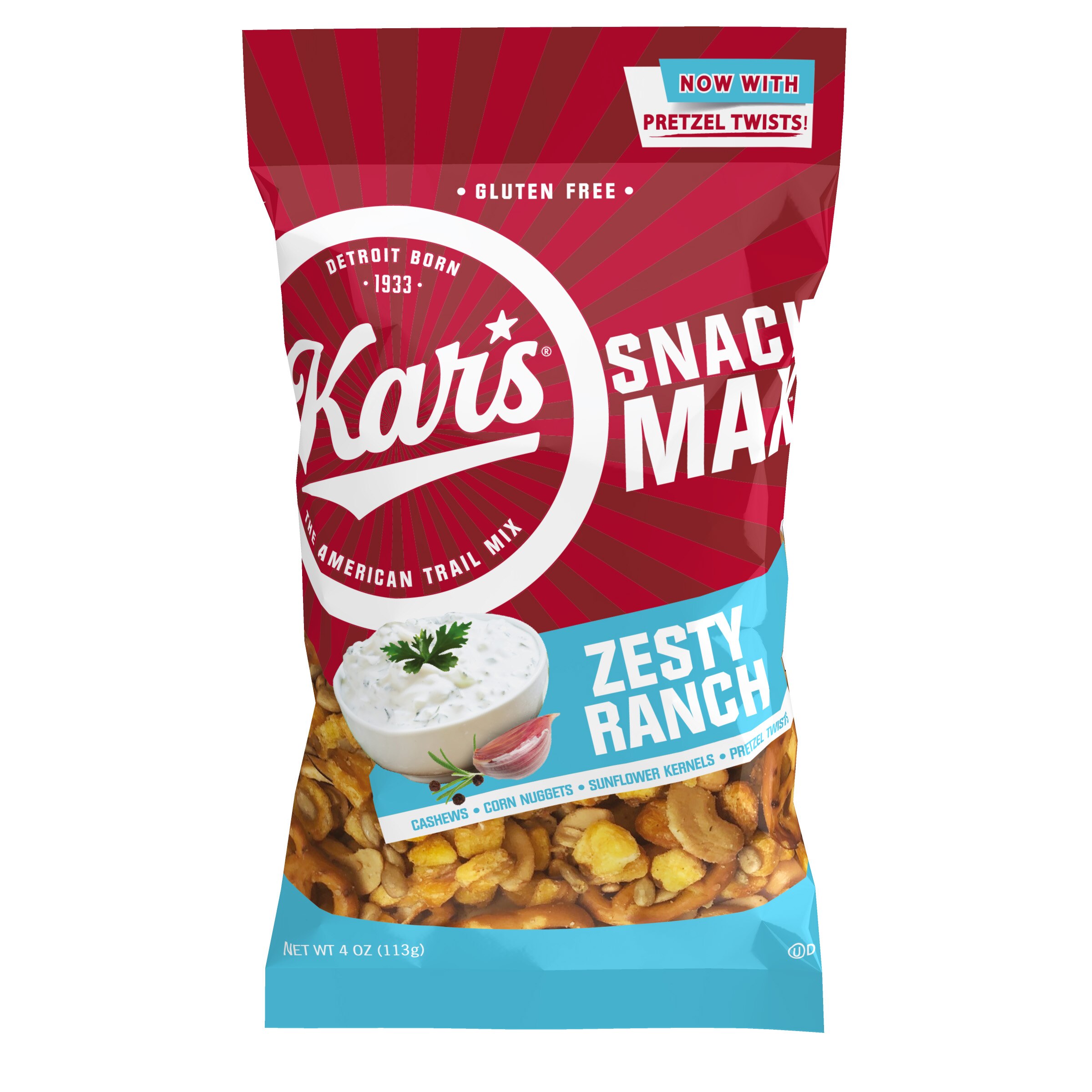 Kar's Snack Max- Zesty Ranch, 4 oz