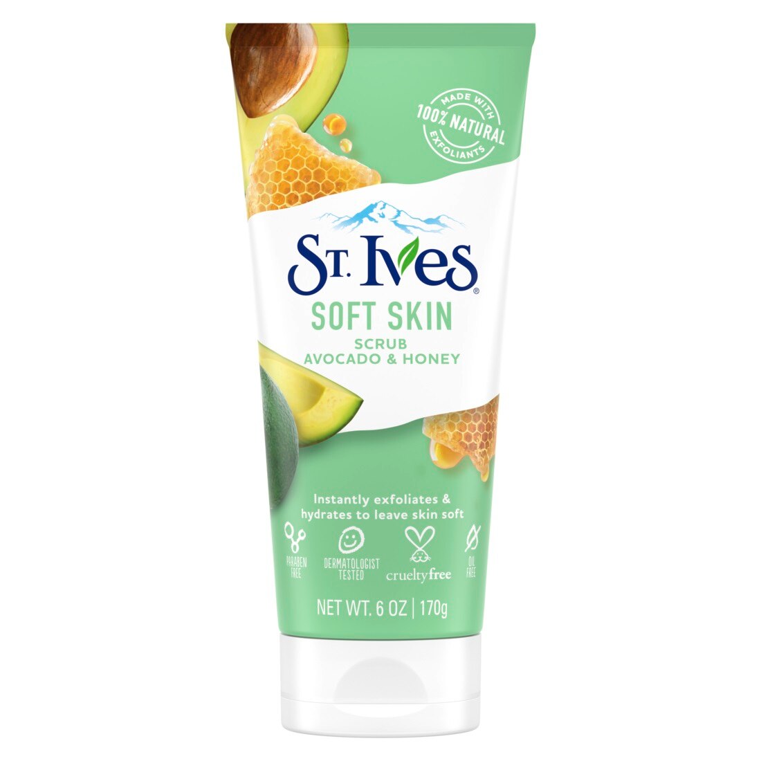 St. Ives Face Scrub, 6 OZ