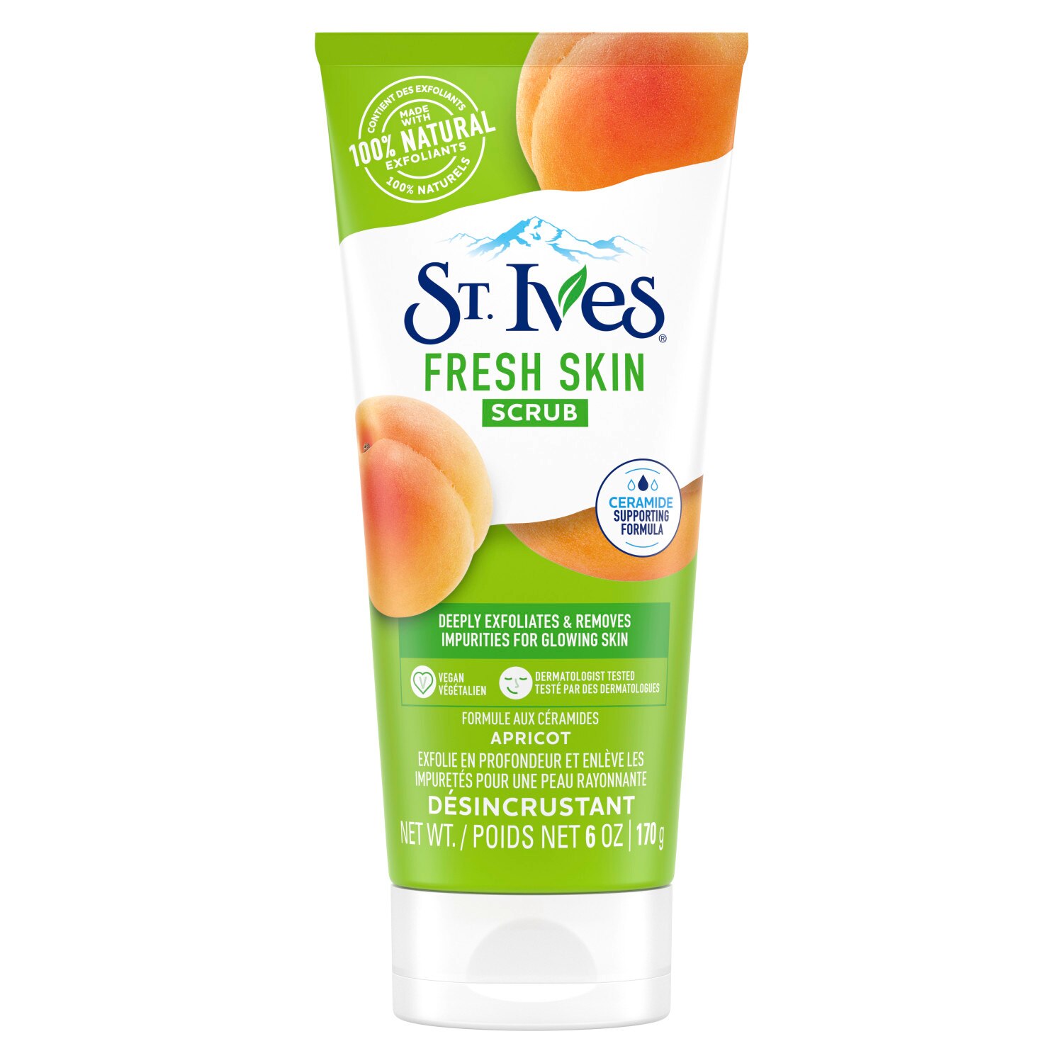 St. Ives Face Scrub, 6 OZ