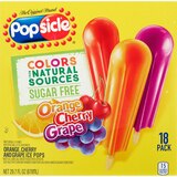 Popsicle Frozen Ice Pops Orange, Cherry, Grape, 18 ct, 29.7 oz, thumbnail image 1 of 5