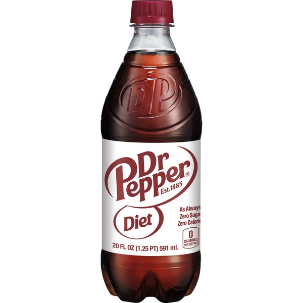 Diet Dr Pepper, 20 oz