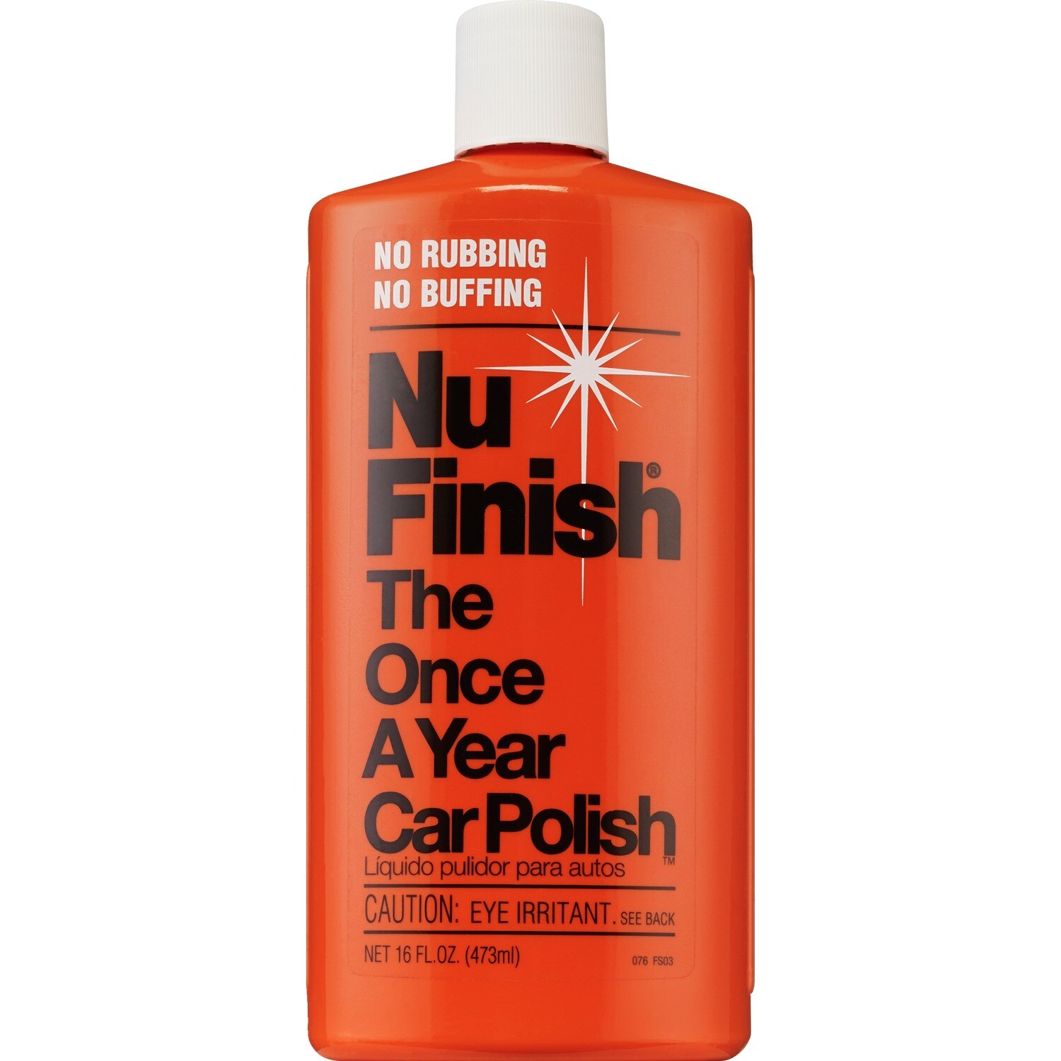 Nu Finish The Once A Year Car Polish, 16 oz