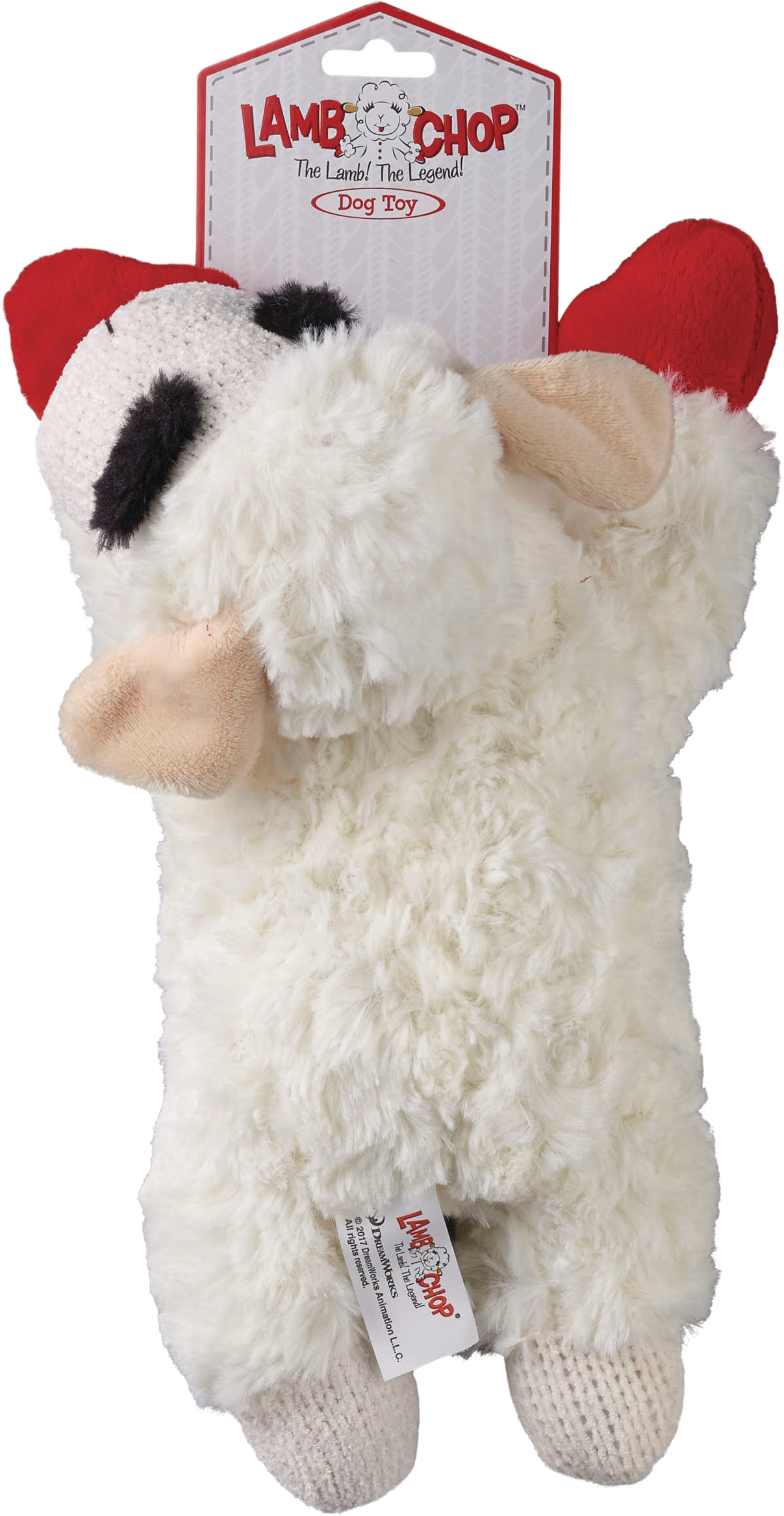 Lamb Chop Stuffed Dog Toy