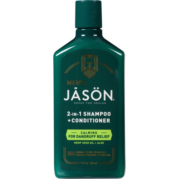 Jason Men's Calming 2-in-1 Anti-Dandruff Shampoo & Conditioner