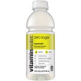 Vitaminwater Zero Sugar Squeezed, Electrolyte Enhanced Water W/ Vitamins, Lemonade Drink, 20 OZ, thumbnail image 1 of 4