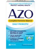 AZO Complete Feminine Balance, Daily Probiotics Capsules, 30 CT, thumbnail image 1 of 9