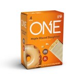 ONE Bar Maple Glazed Doughnut Flavored Protein Bar, 4 ct, 8.48 oz, thumbnail image 1 of 3