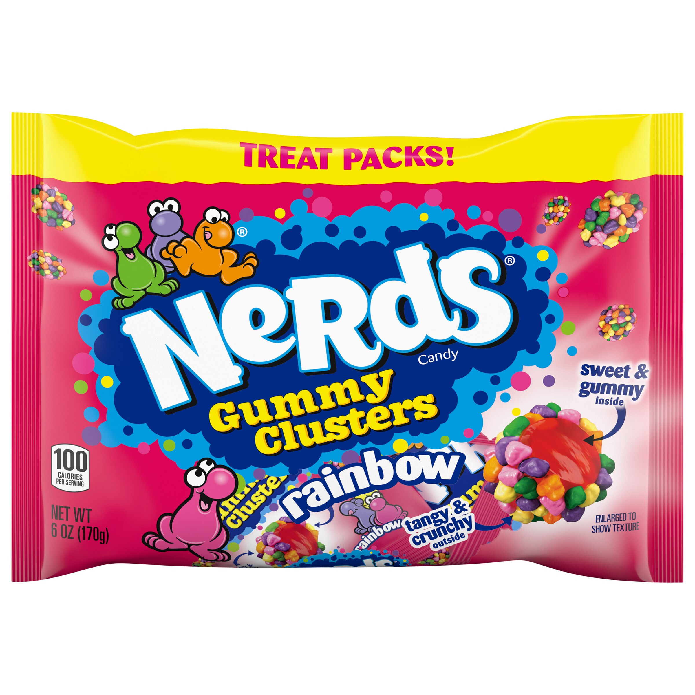 Nerds, Gummy Cluster Pouch, 6 oz