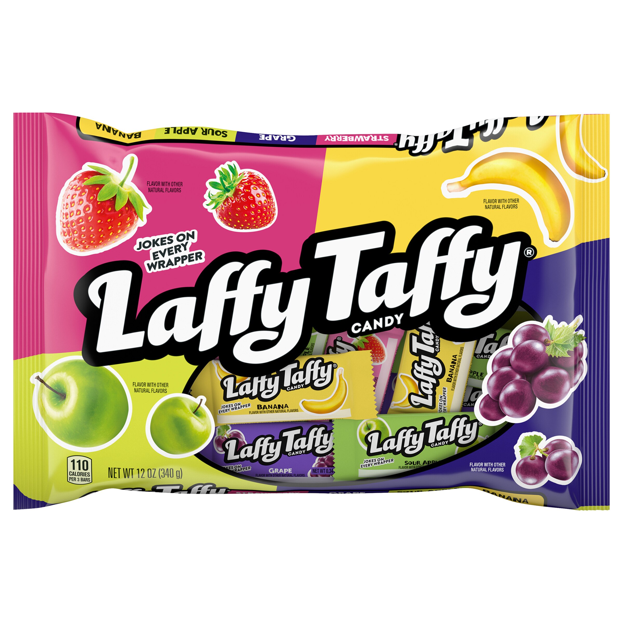 Laffy Taffy, Assorted Flavors Mixed Bag, 12 oz