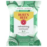 Burt's Bees Facial Cleansing Towelettes, thumbnail image 1 of 10