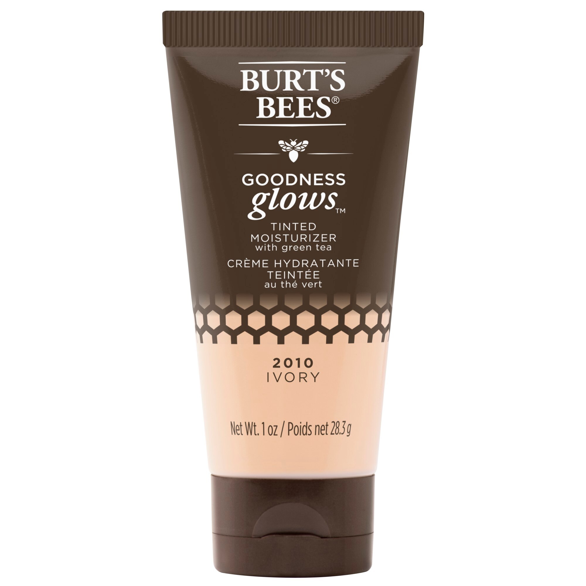 Burt's Bees Goodness Glows Tinted Moisturizer, Rich in Antioxidants