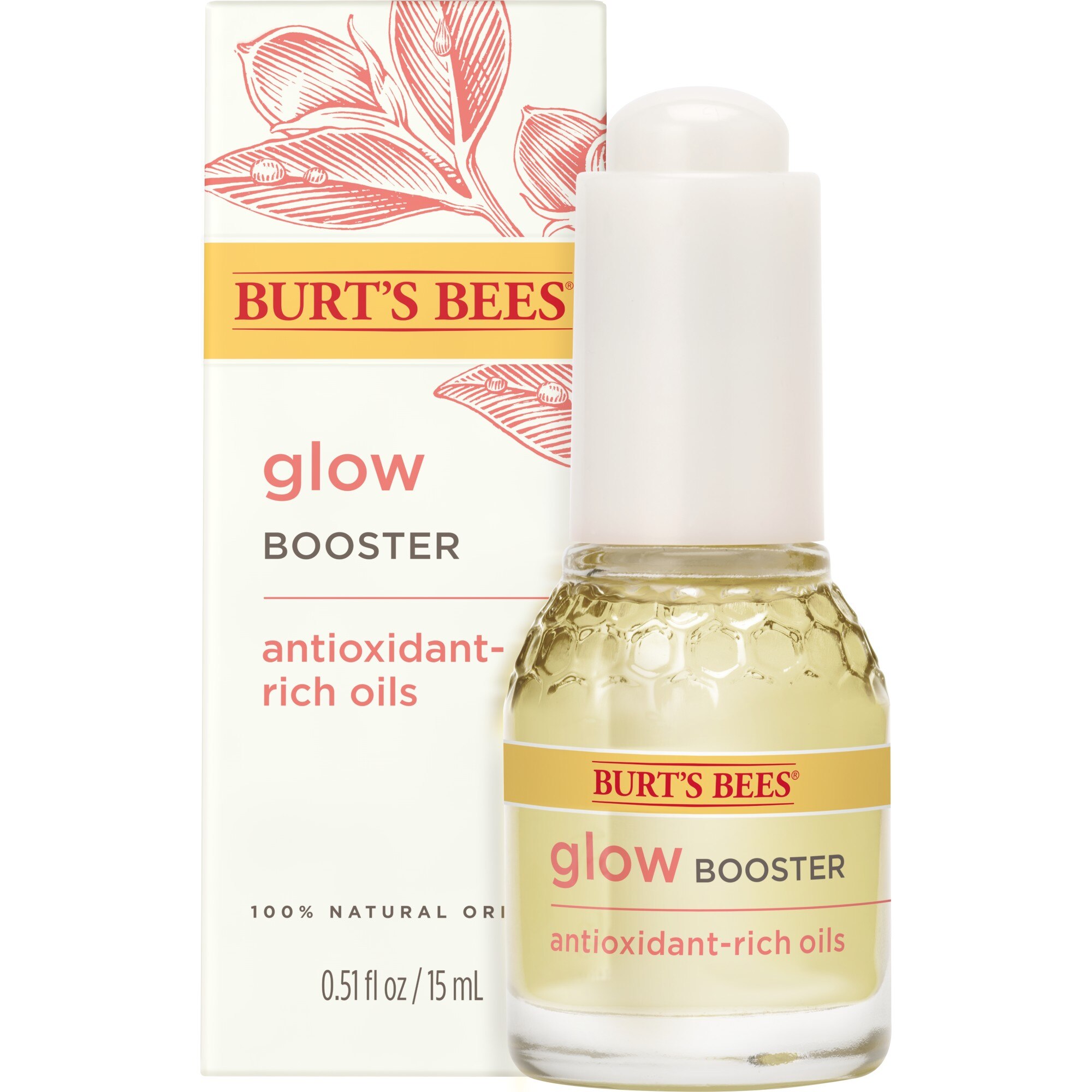 Burt's Bees Glow Booster with Antioxidant-Rich Oils, 1 Fluid Ounce