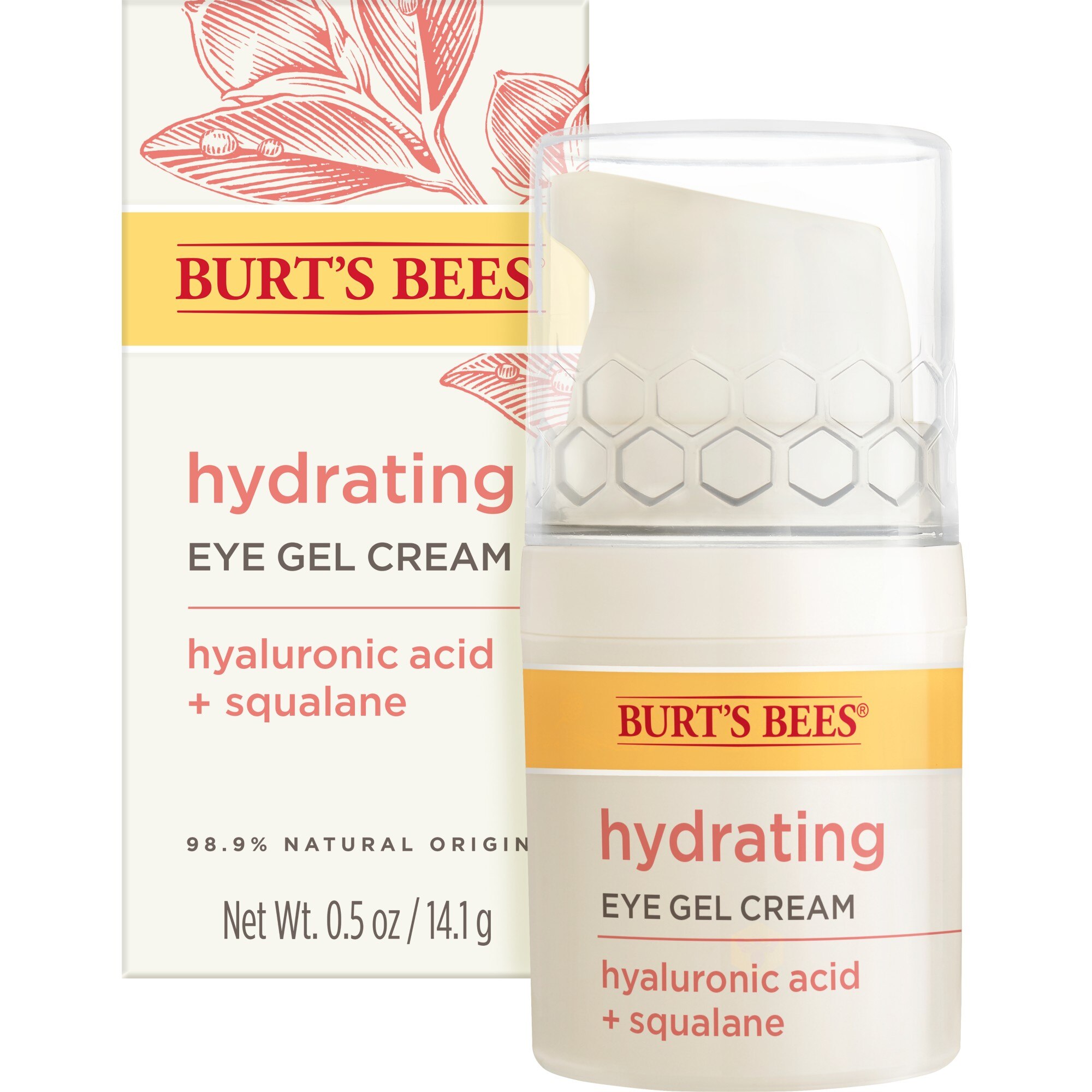 Burt's Bees Hydrating Eye Gel Cream, 0.5 Fluid Ounce