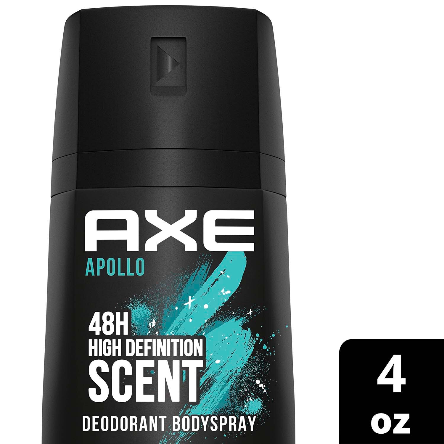 AXE Apollo 48-Hour High Definition Scent Deodorant Body Spray, Sage & Cedarwood, 4 OZ