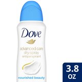 Dove Advanced Care 48-Hour Antiperspirant & Deodorant Dry Spray, Nourished Beauty, 3.8 OZ, thumbnail image 1 of 5