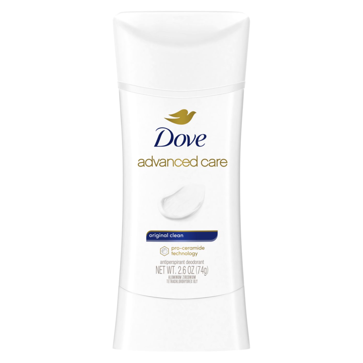 Dove Advanced Care 48-Hour Antiperspirant & Deodorant Stick, Original Clean, 2.6 OZ