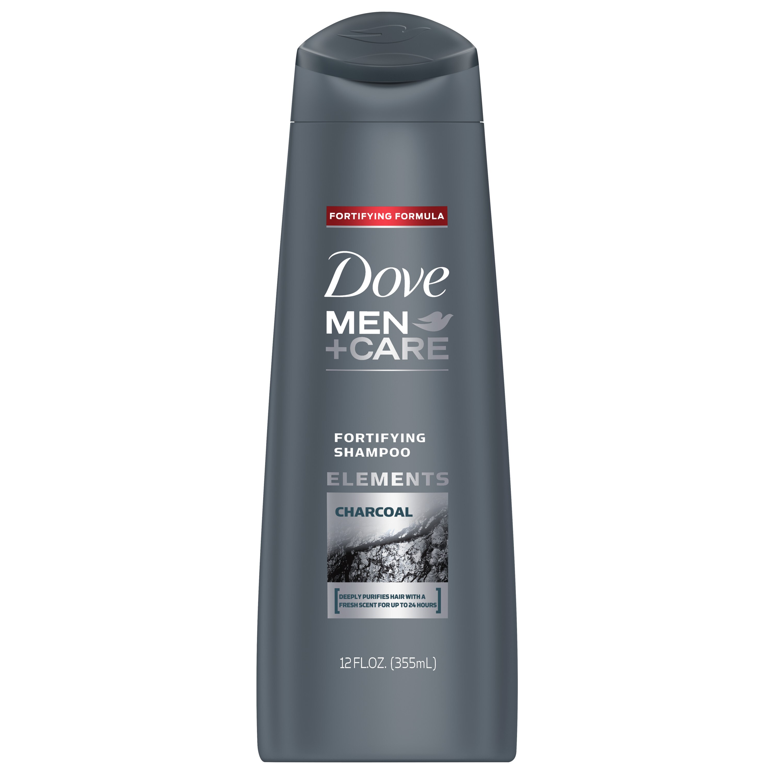 Dove Men+Care Charcoal Shampoo, 12 OZ