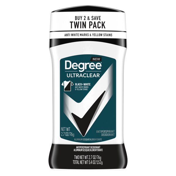 Degree UltraClear 72-Hour Black + White Antiperspirant & Deodorant Stick