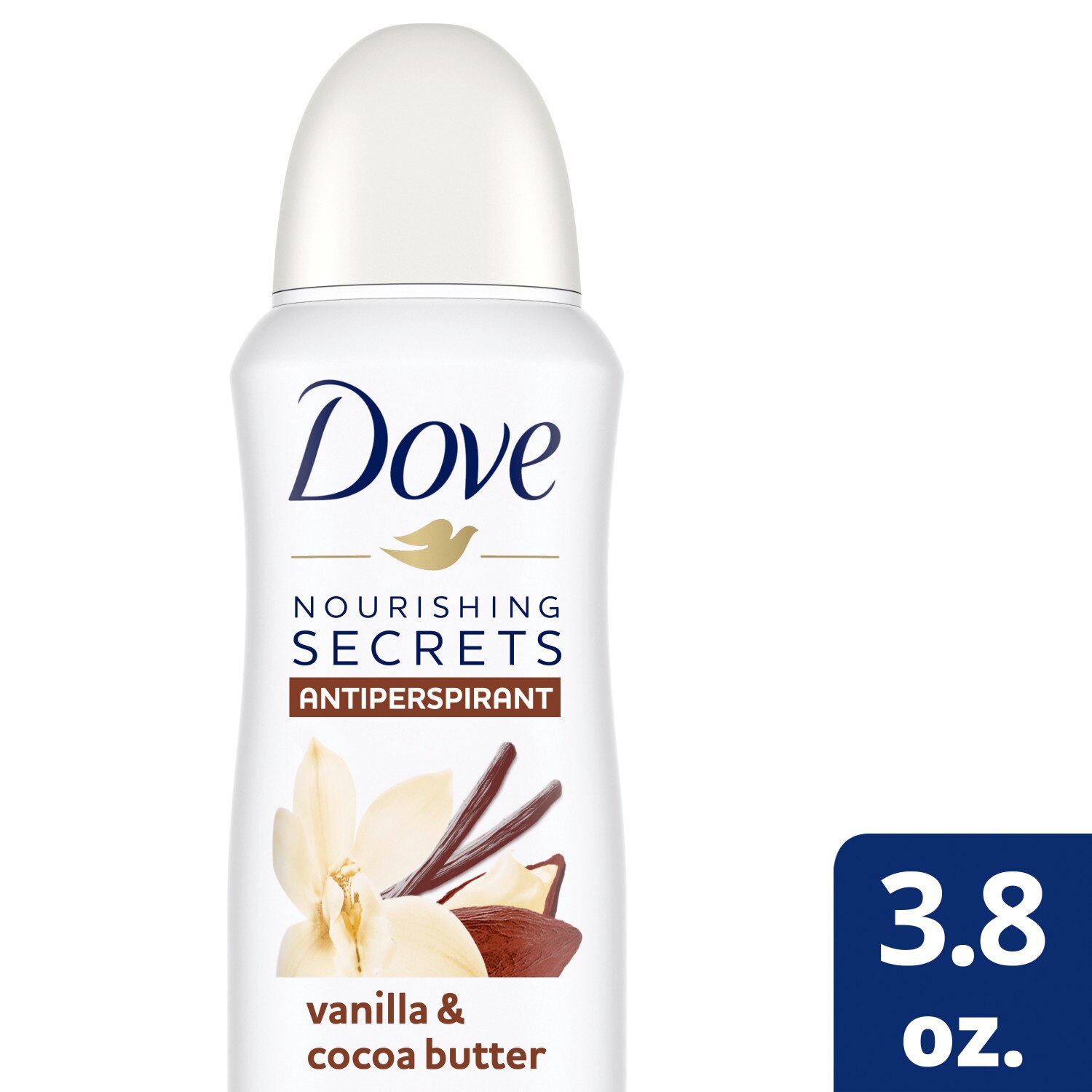 Dove 48-Hour Nourishing Secrets Indulging Ritual Antiperspirant Dry Spray, Vanilla & Shea Butter