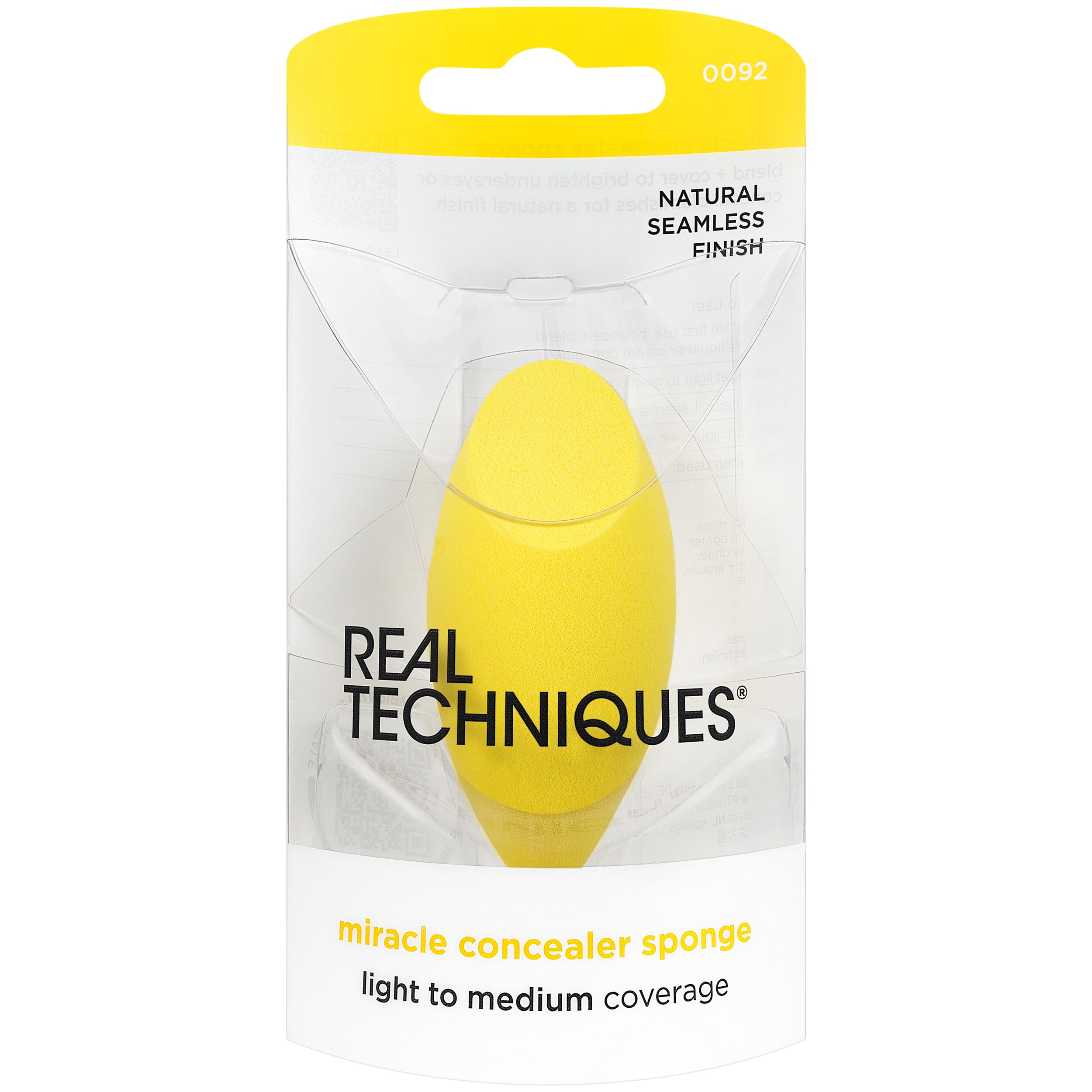 Real Techniques Miracle Concealer Sponge, 1 Count