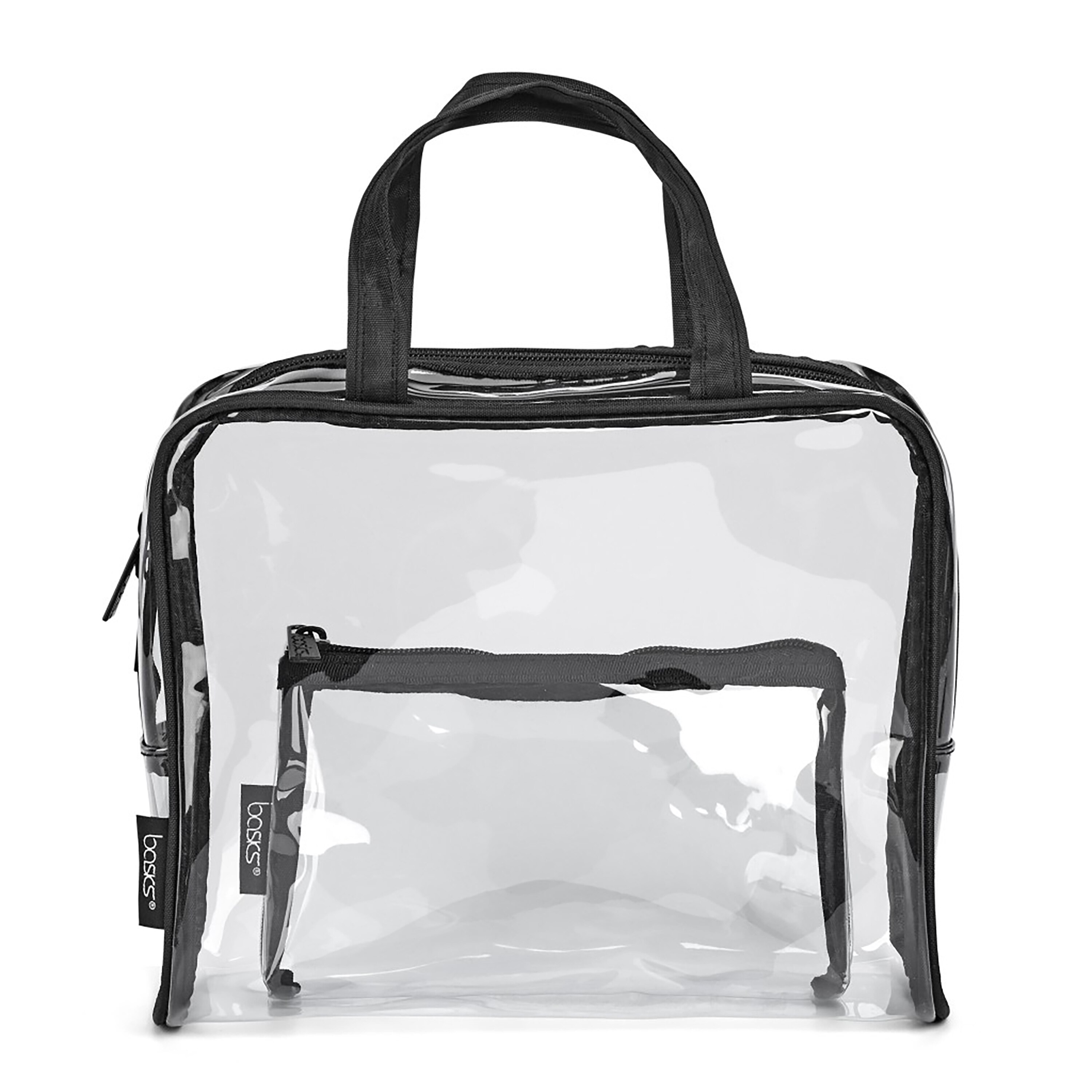 Basics Weekender Toiletry Kit, Clear, 2 CT