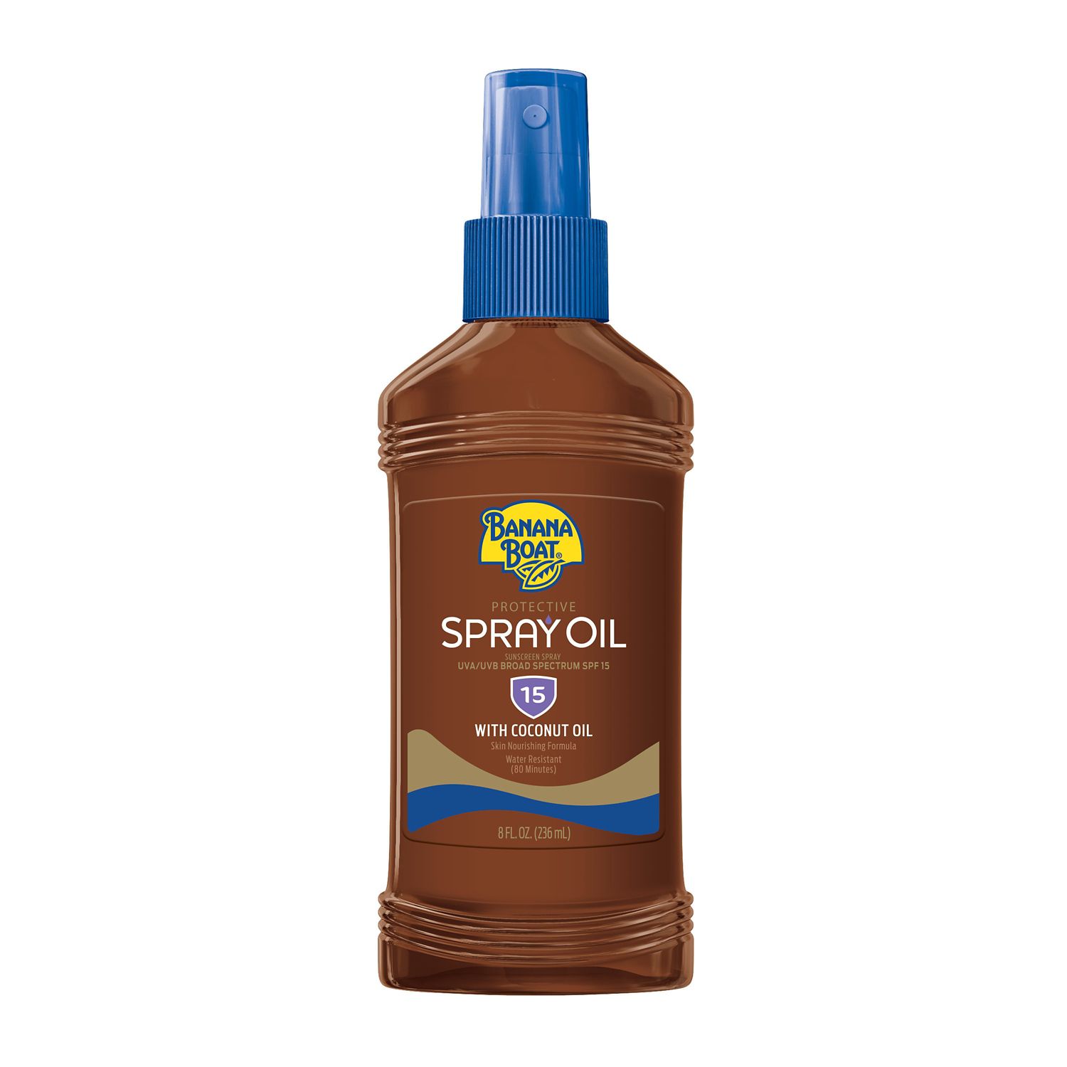 Banana Boat Deep Tanning Spray Oil, SPF 15, 8 OZ