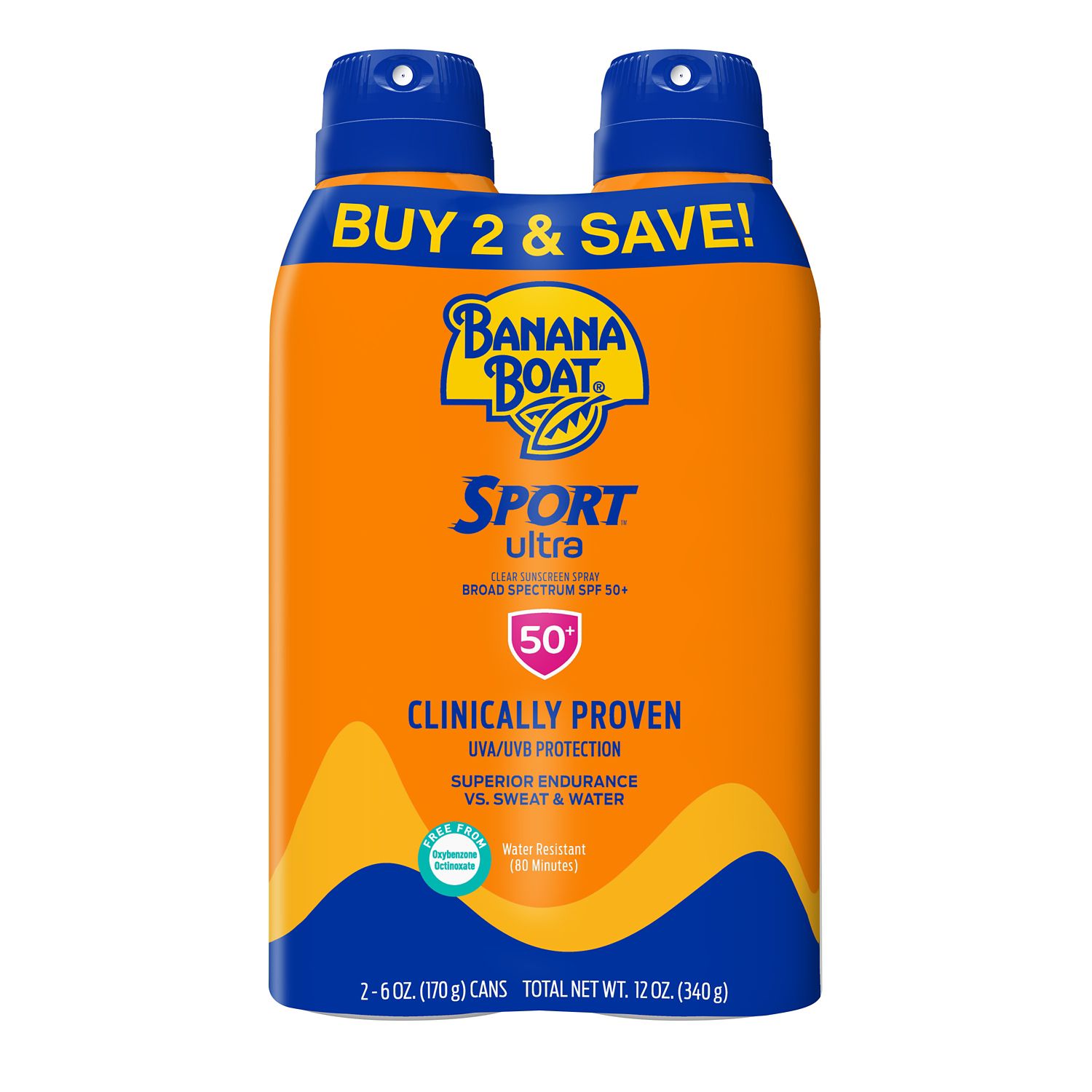 Banana Boat Ultra Sport Clear Sunscreen Spray