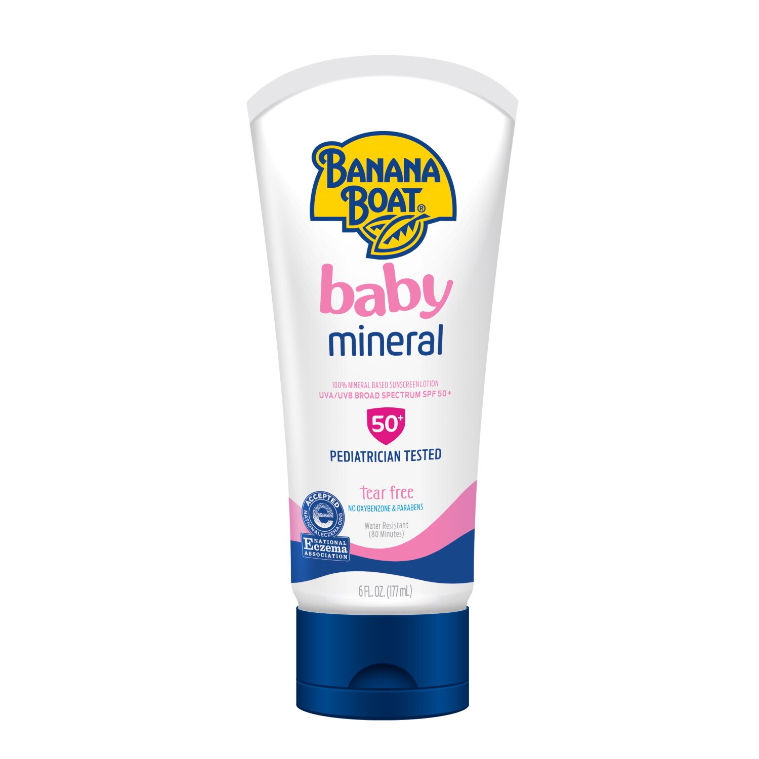 Banana Boat Baby Mineral SPF 50 Sunscreen Lotion, 6 OZ