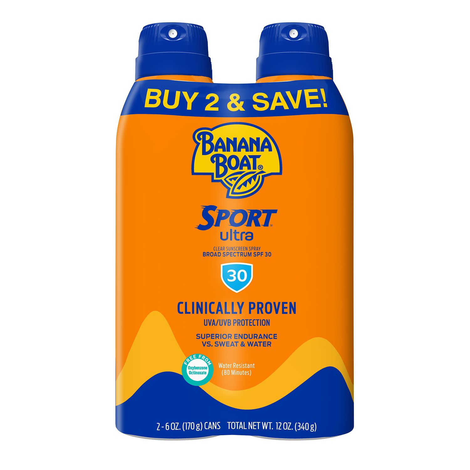 Banana Boat Ultra Sport Clear Sunscreen Spray