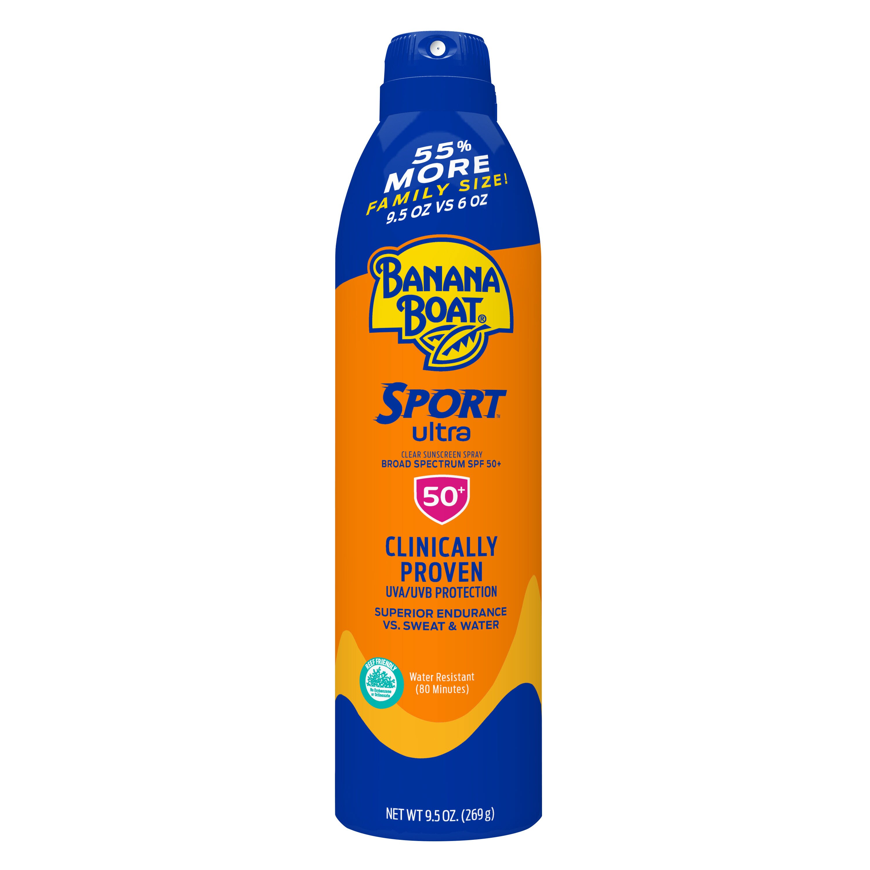 Banana Boat Ultra Sport Clear Sunscreen Spray