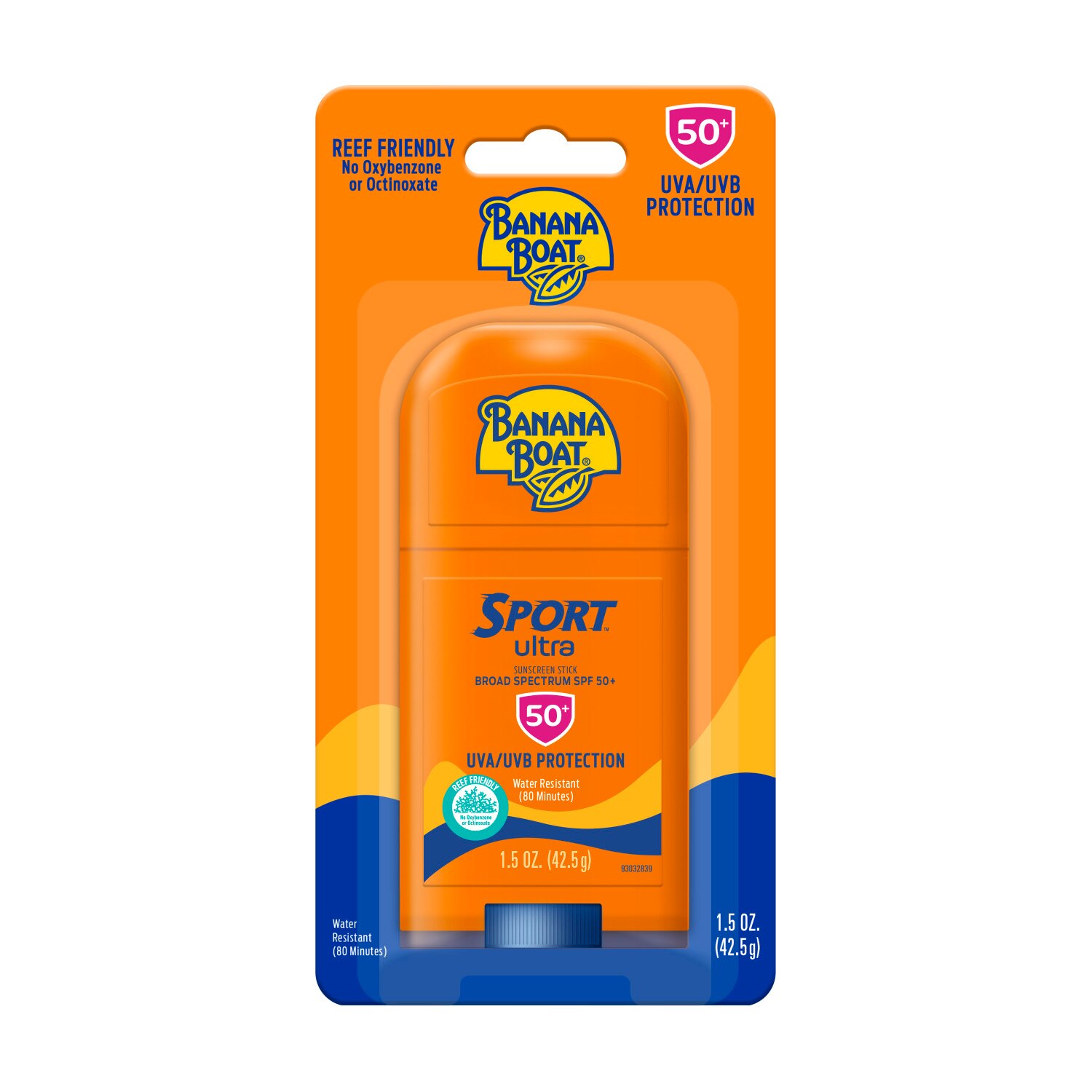 Banana Boat Ultra Sport Sunscreen Stick SPF 50, 1.5 OZ