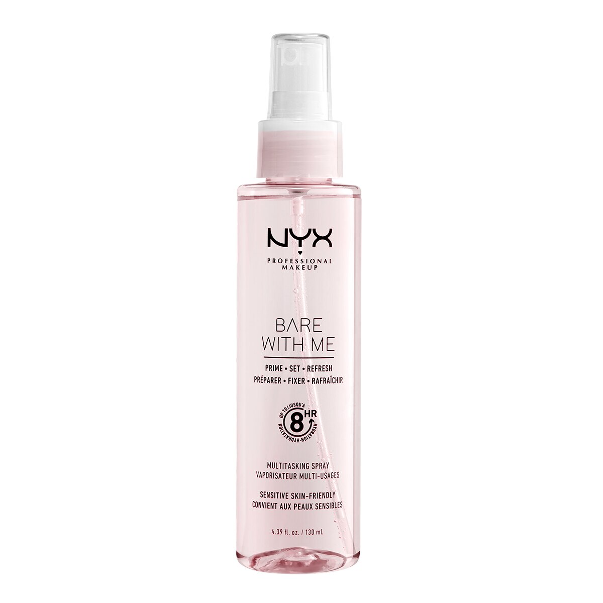 NYX Professional Makeup Bare With Me Prime. Set. Refresh. Multitasking Spray